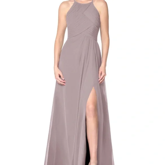 princess polly baby blue dress Allure Bridesmaids – Alexandra's Boutique main image 1